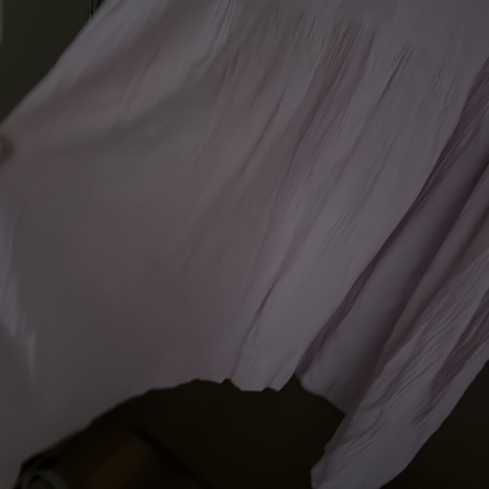 Johnny Was Calme Pink V-Neck Puff Sleeve Maxi Dress - Picture 8 of 8